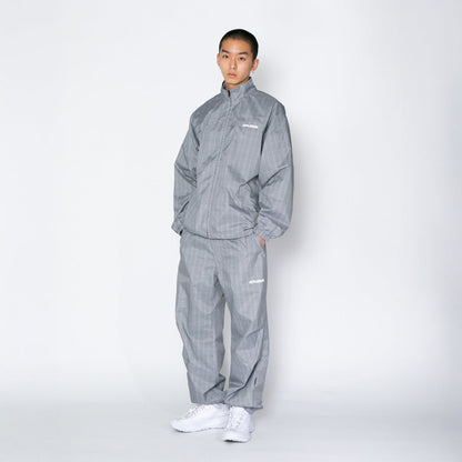 APPLEBUM Check Taffeta Track Pants アップルバム チェック タフタ トラックパンツ 2610805【メンズ トラックパンツ メンズボトムス カジュアルパンツ 26SS】