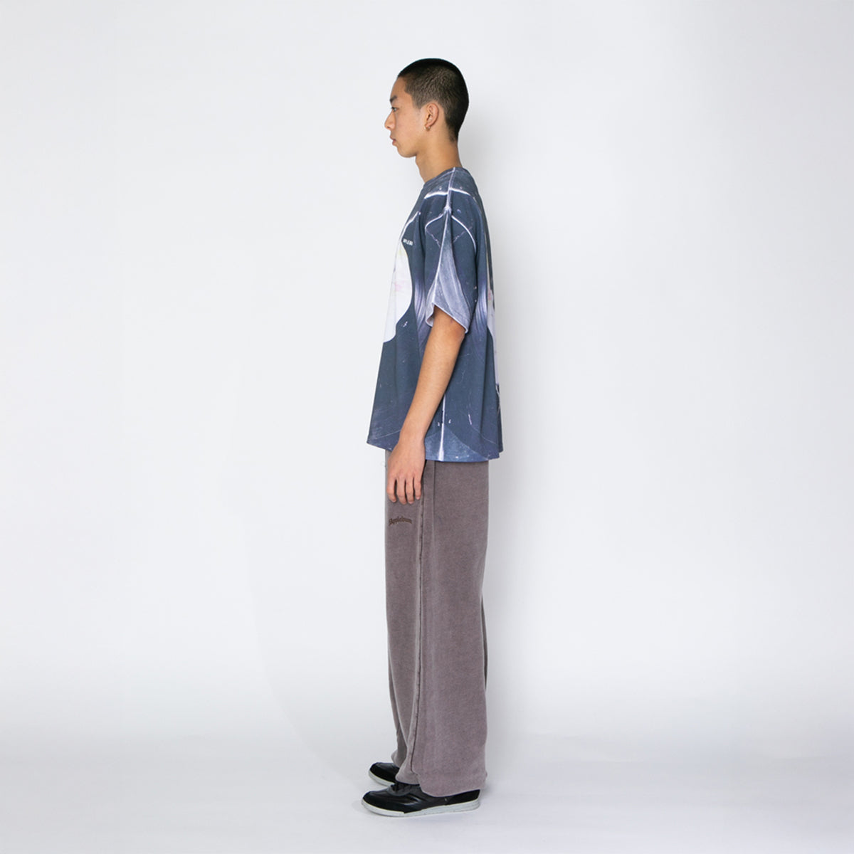 APPLEBUM Powder-Dye Wide Sweat Pants アップルバム パウダーダイ ワイド スウェットパンツ 2610807【メンズ スウェットパンツ ワイドパンツ メンズボトムス 26SS】