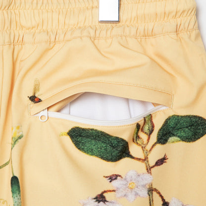 APPLEBUM “Edo Botanical” Hoopers Shorts アップルバム エド ボタニカル フーパーズショーツ 2610812【メンズ アロハパンツ 総柄 ショートパンツ 和柄 夏コーデ 26SS】