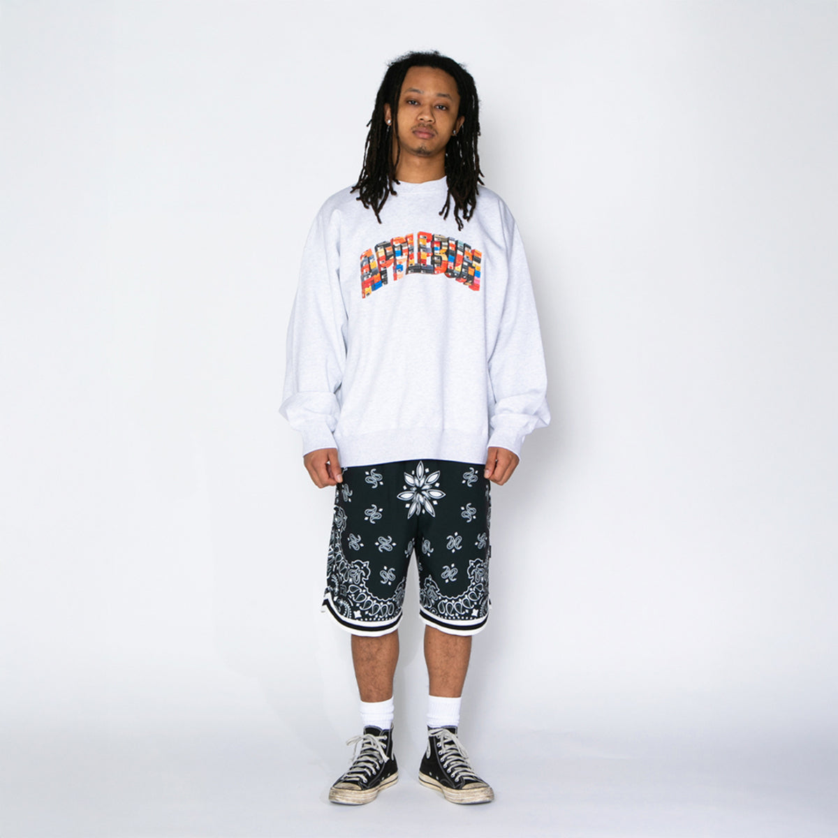 APPLEBUM “Paisley” Hoopers Shorts アップルバム ペイズリー フーパーズショーツ 2610813【メンズ ショートパンツ 和柄 夏コーデ オーバーサイズ 26SS】