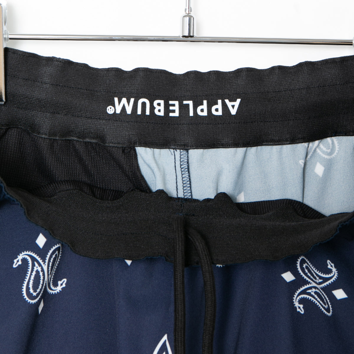APPLEBUM “Paisley” Hoopers Shorts アップルバム ペイズリー フーパーズショーツ 2610813【メンズ ショートパンツ 和柄 夏コーデ オーバーサイズ 26SS】