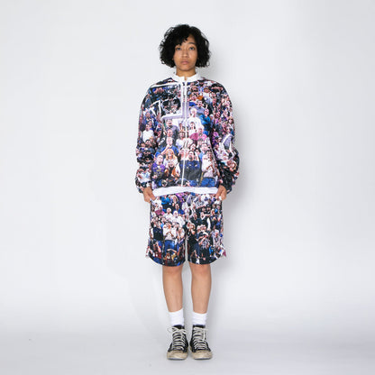 APPLEBUM “Last Shot” Hoopers Shorts アップルバム ラストショットフーパーズ・ショーツ 2610818【メンズ スポーツショーツ フォトプリントショーツ メンズショーツ カジュアルパンツ 26SS】