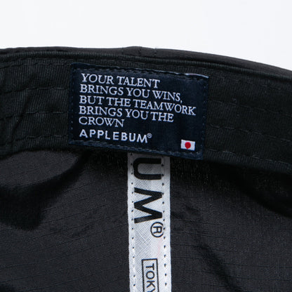 APPLEBUM “Sports Logo” Activate Cap アップルバム スポーツロゴ アクティベート キャップ 2610904【メンズ ナイロンキャップ 軽量素材 6パネルキャップ スポーティースタイル 26SS】