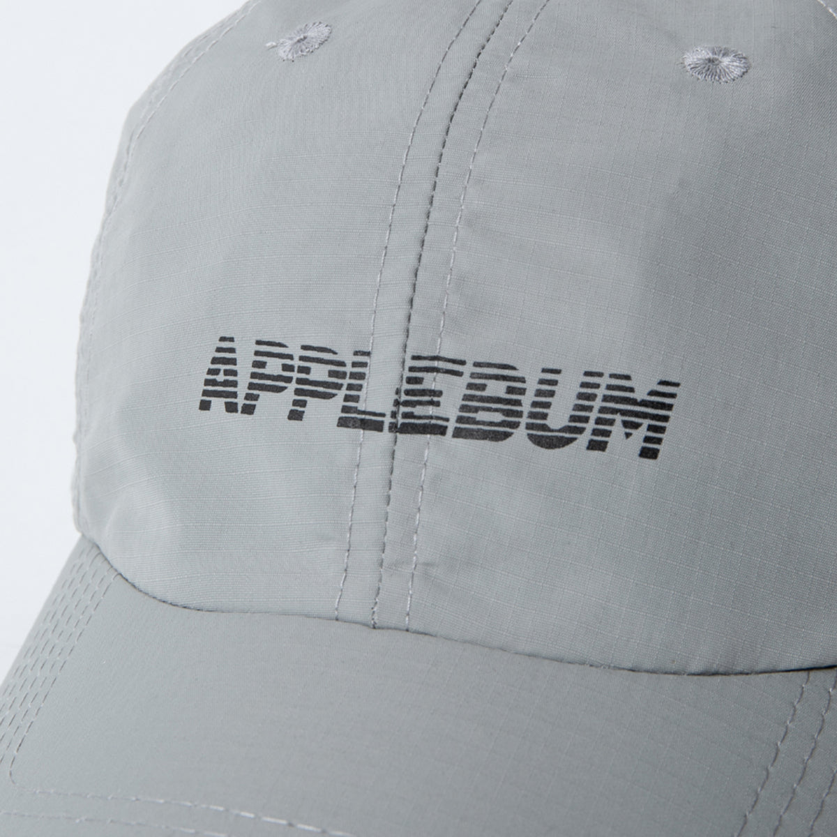 APPLEBUM “Sports Logo” Activate Cap アップルバム スポーツロゴ アクティベート キャップ 2610904【メンズ ナイロンキャップ 軽量素材 6パネルキャップ スポーティースタイル 26SS】