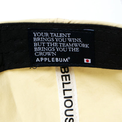 APPLEBUM “Computer-Logo” Cap アップルバム “コンピューター ロゴ” キャップ 2610905【メンズ ナイロンキャップ ロゴ刺繍 26SS】