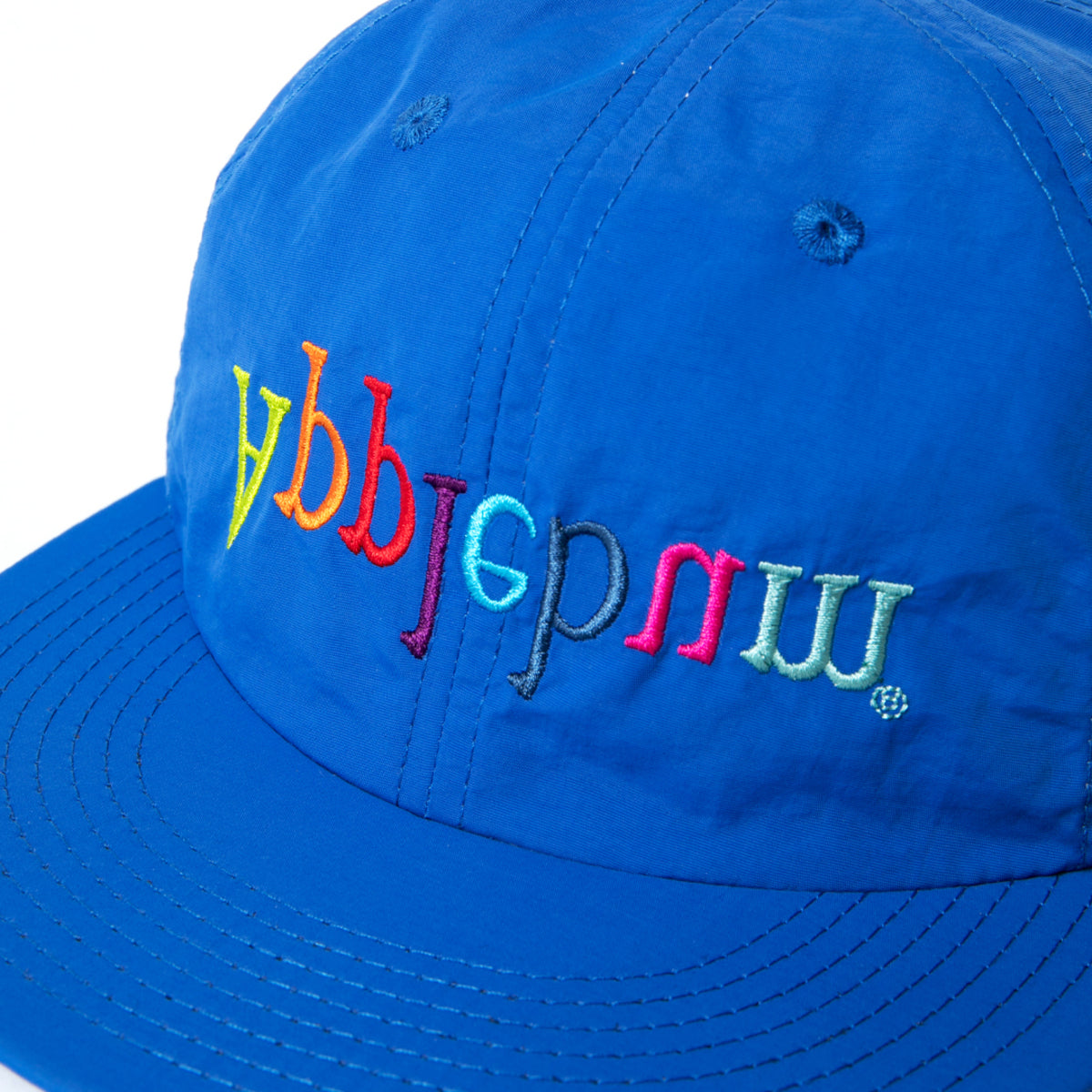 APPLEBUM “Computer-Logo” Cap アップルバム “コンピューター ロゴ” キャップ 2610905【メンズ ナイロンキャップ ロゴ刺繍 26SS】
