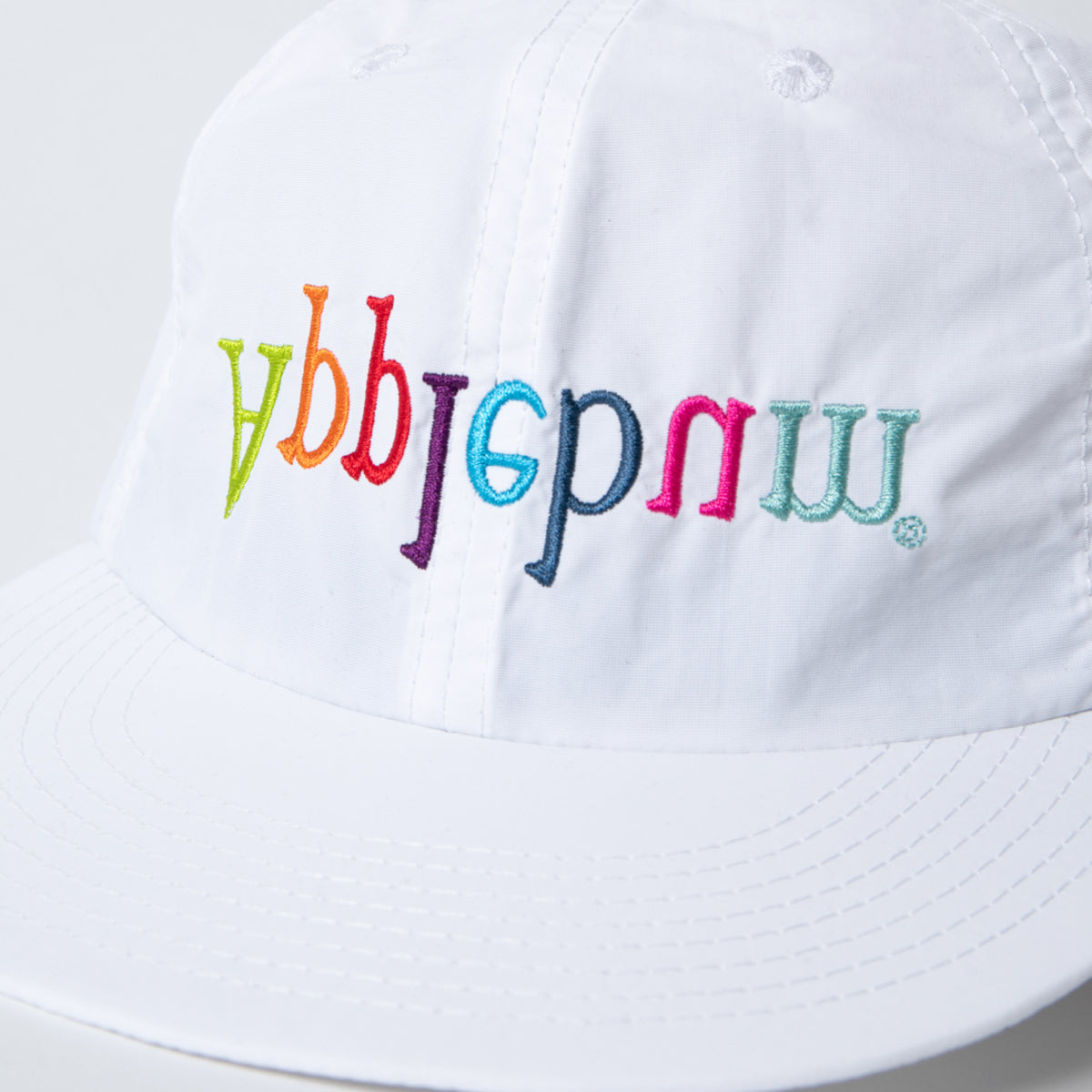 APPLEBUM “Computer-Logo” Cap アップルバム “コンピューター ロゴ” キャップ 2610905【メンズ ナイロンキャップ ロゴ刺繍 26SS】
