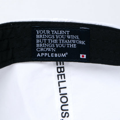 APPLEBUM “Computer-Logo” Cap アップルバム “コンピューター ロゴ” キャップ 2610905【メンズ ナイロンキャップ ロゴ刺繍 26SS】