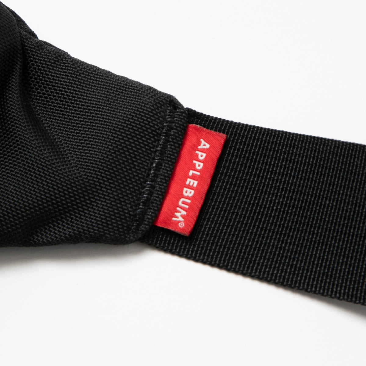 APPLEBUM Cordura Waist Bag アップルバム コーデュラ ウエスト バッグ 2611005【メンズ ウエストバッグ 長さ調節 ロゴ刺繍 26SS】