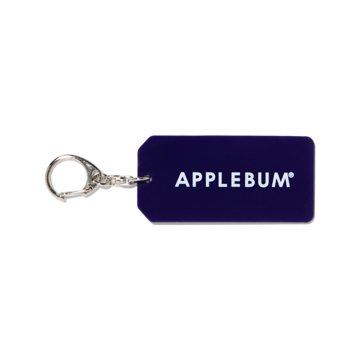 APPLEBUM Logo Keyholder アップルバム ロゴ キーホルダー 2611017【メンズ キーホルダー 軽量 アクリル素材 26SS】