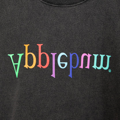 APPLEBUM “Computer-Logo” Washed T-shirt アップルバム “コンピューター ロゴ” ウォッシュド Tシャツ 2611117【メンズ 半袖 綿素材 グラフィック 26SS】