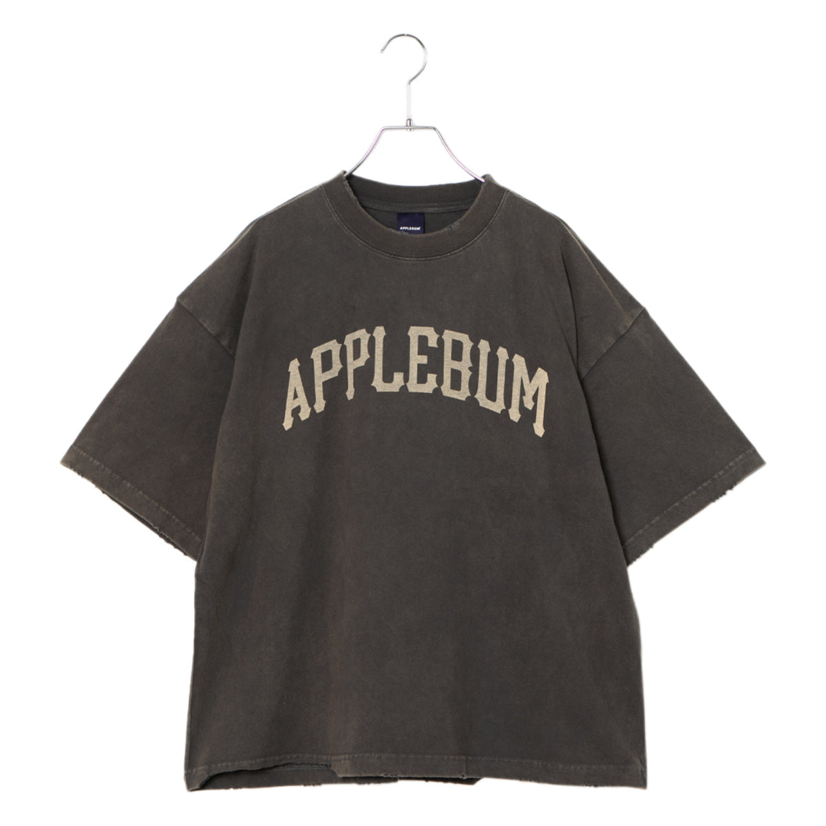 APPLEBUM Damaged Short T-Shirt アップルバム ダメージド ショート Tシャツ 2611120【メンズ ヴィンテージTシャツ メンズ 半袖Tシャツ ダメージ加工Tシャツ 26SS】