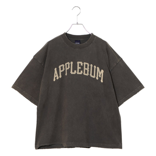 APPLEBUM Damaged Short T-Shirt アップルバム ダメージド ショート Tシャツ 2611120【メンズ ヴィンテージTシャツ メンズ 半袖Tシャツ ダメージ加工Tシャツ 26SS】