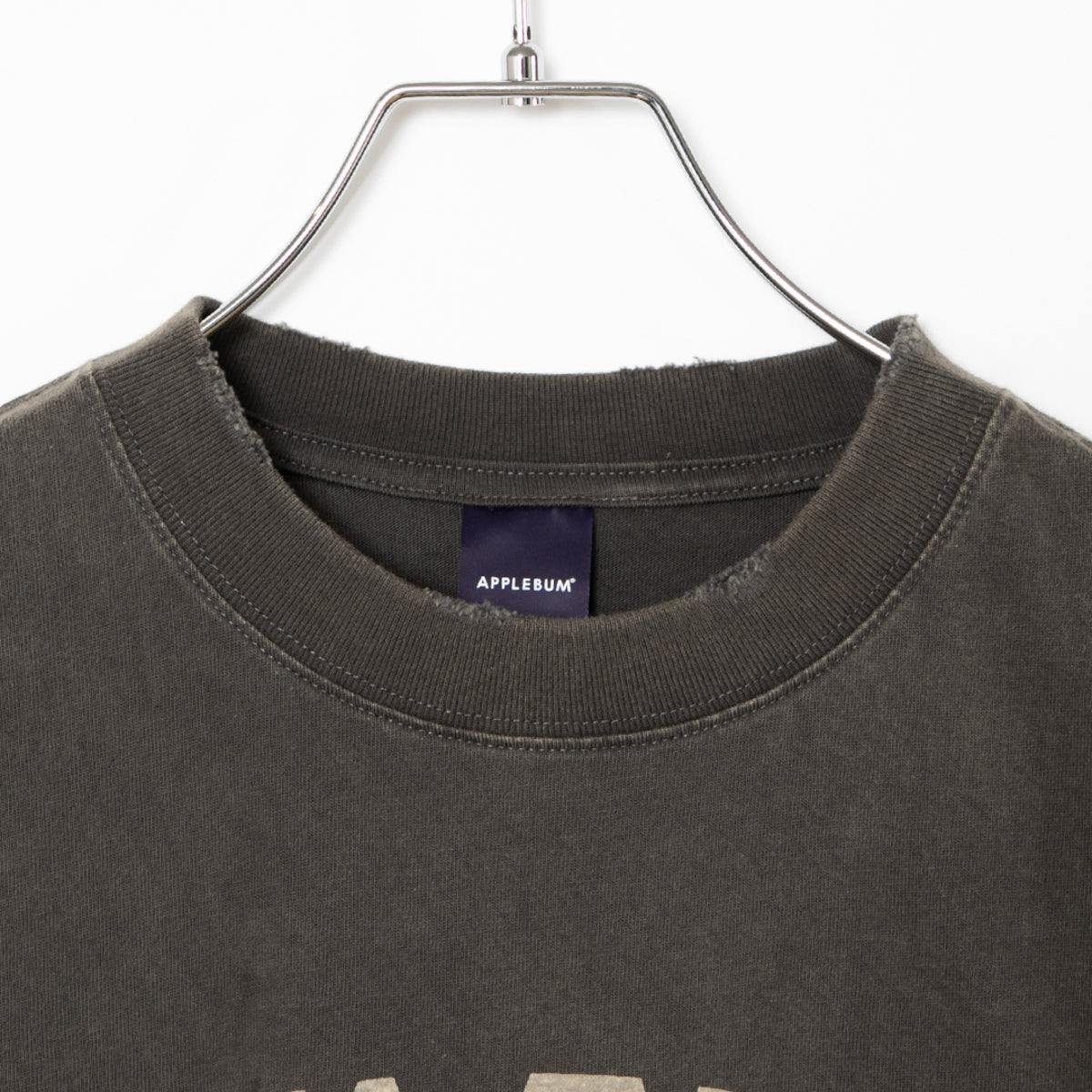 APPLEBUM Damaged Short T-Shirt アップルバム ダメージド ショート Tシャツ 2611120【メンズ ヴィンテージTシャツ メンズ 半袖Tシャツ ダメージ加工Tシャツ 26SS】