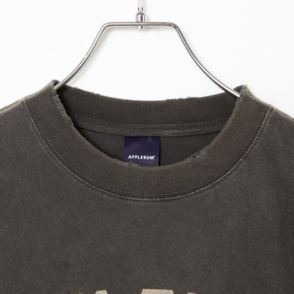 APPLEBUM Damaged Short T-Shirt アップルバム ダメージド ショート Tシャツ 2611120【メンズ ヴィンテージTシャツ メンズ 半袖Tシャツ ダメージ加工Tシャツ 26SS】