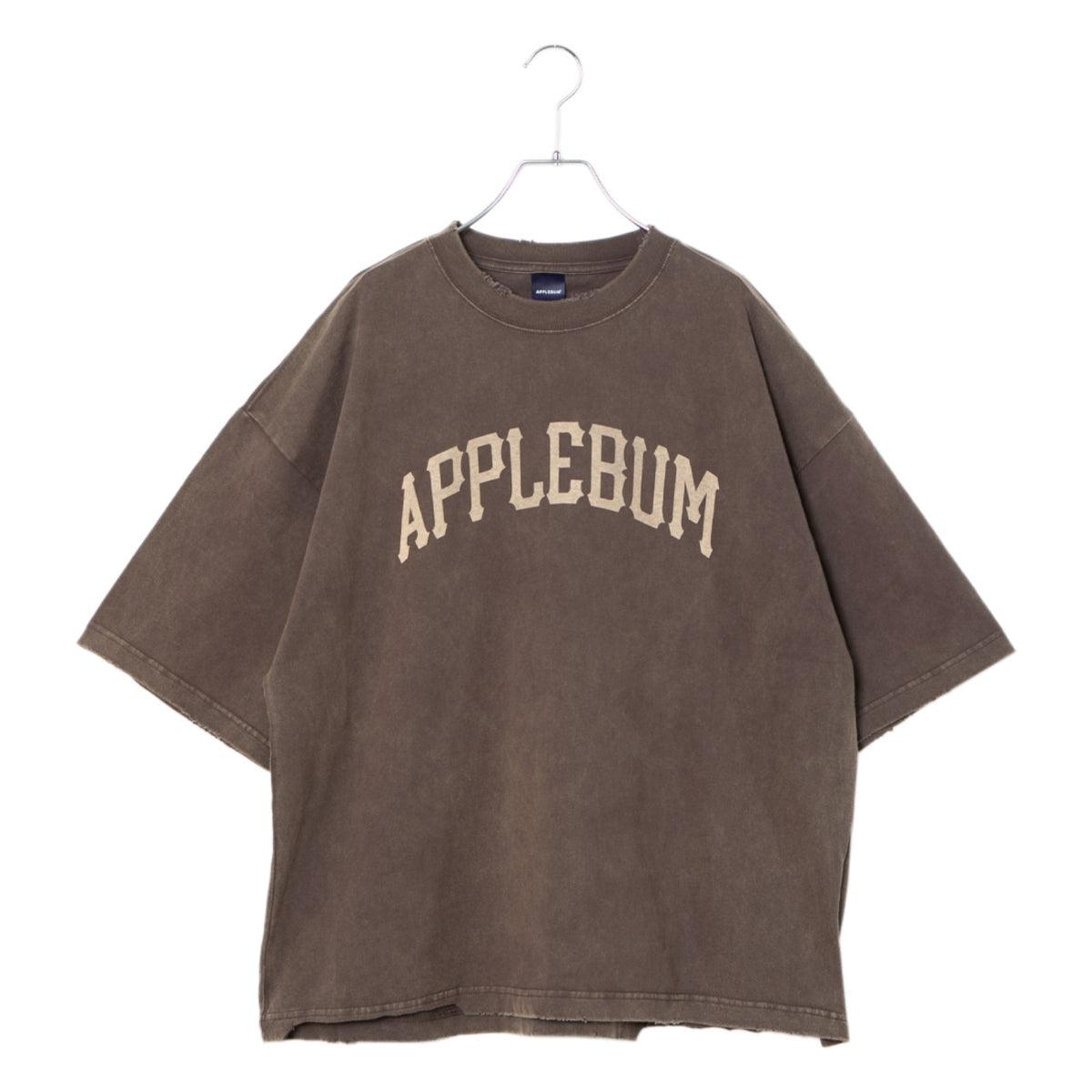 APPLEBUM Damaged Short T-Shirt アップルバム ダメージド ショート Tシャツ 2611120【メンズ ヴィンテージTシャツ メンズ 半袖Tシャツ ダメージ加工Tシャツ 26SS】