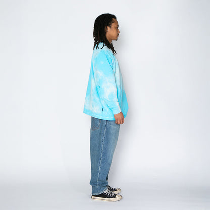 APPLEBUM “One-Off Cloud Dye” L/S T-Shirt アップルバム “ワンオフ クラウド ダイ” ロングスリーブ Tシャツ 2611130【メンズ ムラ染め ストリート 厚手ボディ 26SS】