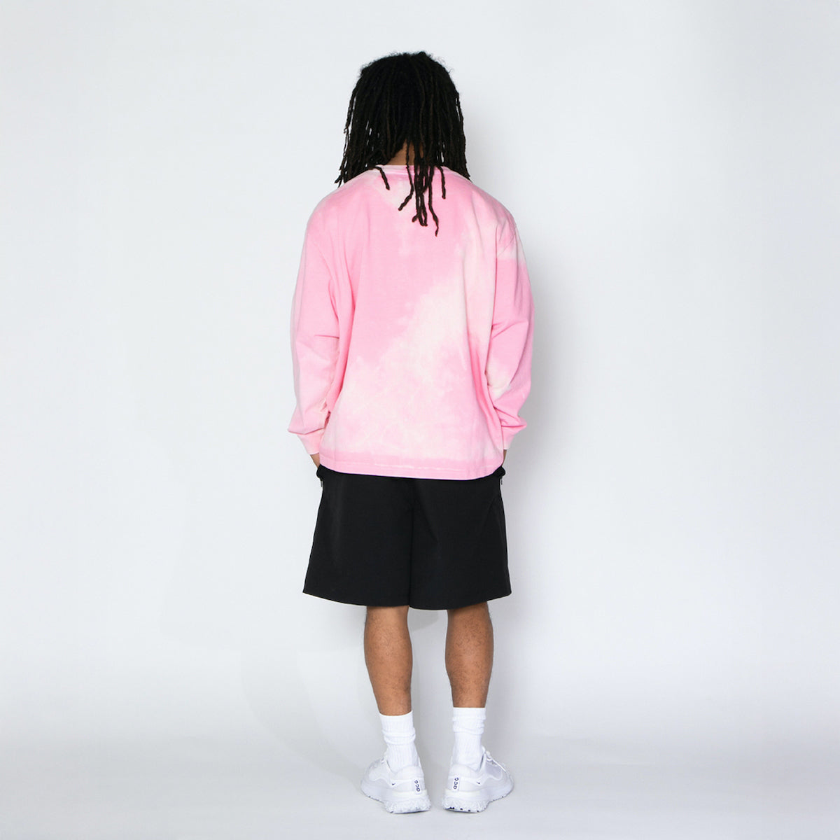 APPLEBUM “One-Off Cloud Dye” L/S T-Shirt アップルバム “ワンオフ クラウド ダイ” ロングスリーブ Tシャツ 2611130【メンズ ムラ染め ストリート 厚手ボディ 26SS】