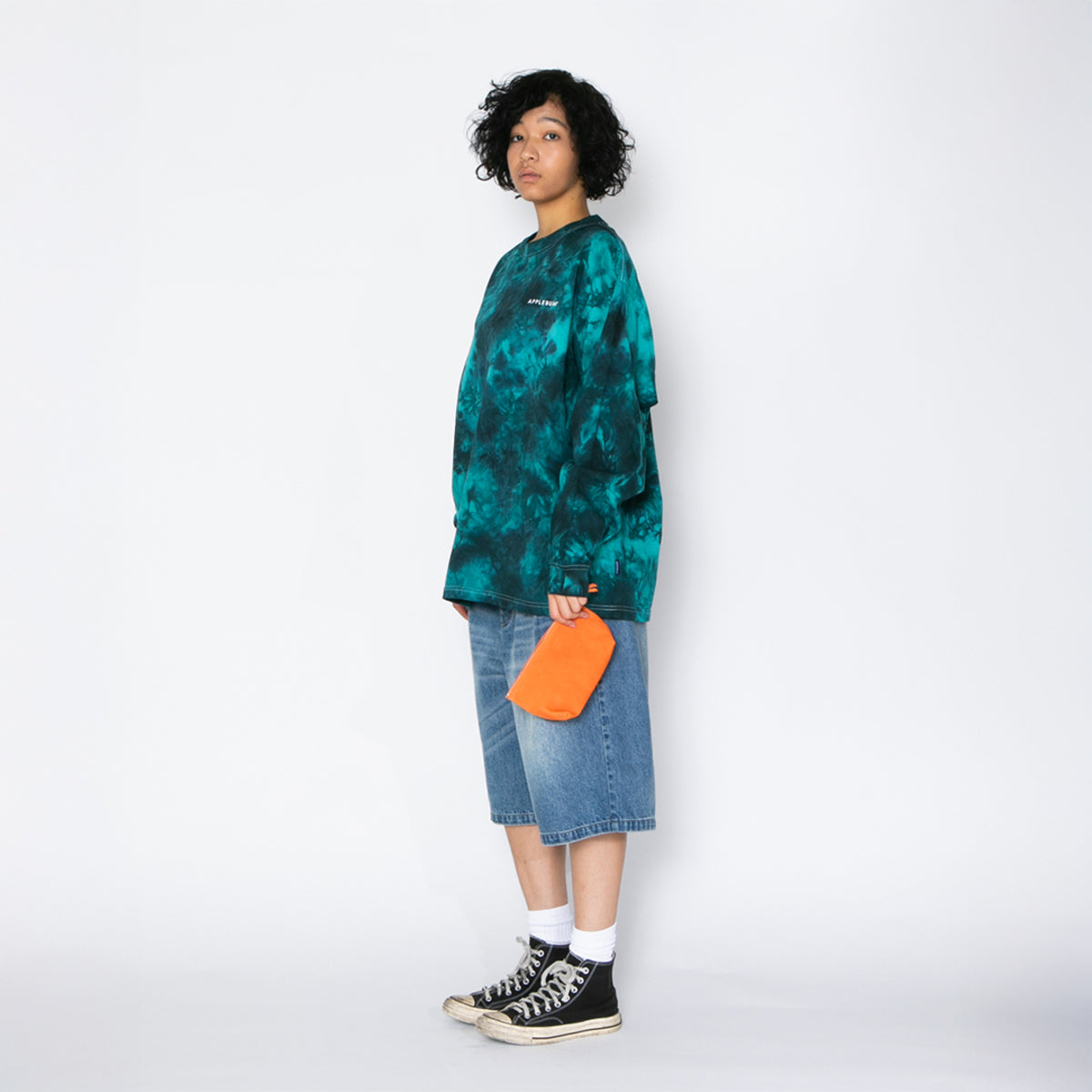 APPLEBUM “Tiedye Freak” L/S T-Shirt アップルバム “タイダイフリーク” 長袖Tシャツ 2611131【メンズ ロングスリーブTシャツ タイダイ染め 手染めTシャツ 綿100％ 26SS】