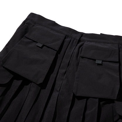 NON TOKYO 2WAY MULTIPOCKET PLEATS SKIRT ノントーキョー 2WAY マルチポケット プリーツ スカート NON-26S-0203【レディース 2WAY ウエスト調整 収納力 26SS】