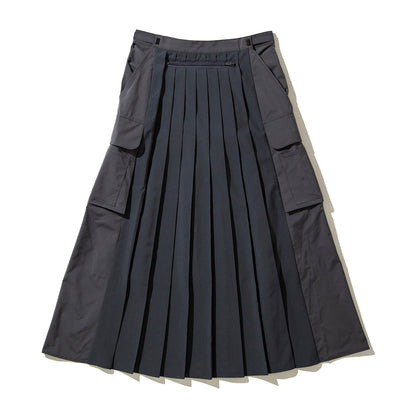 NON TOKYO 2WAY MULTIPOCKET PLEATS SKIRT ノントーキョー 2WAY マルチポケット プリーツ スカート NON-26S-0203【レディース 2WAY ウエスト調整 収納力 26SS】