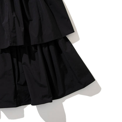 NON TOKYO MULTI POCKET TECH ONE-PIECE ノントーキョー マルチポケットテックワンピース NON-26S-0208【レディース ドローコード ポケット フリル 26SS】
