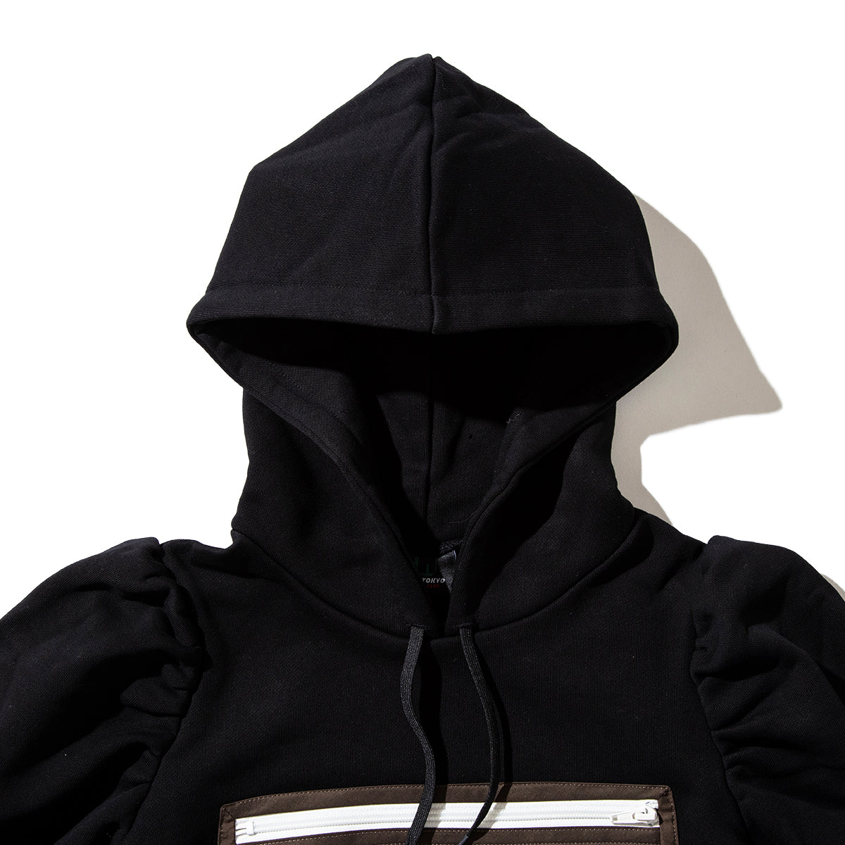 NON TOKYO MESH POCKET PUFFSLEEVE ONE-PIECE ノントーキョー メッシュ ポケット パフスリーブ ワンピース NON-26S-0213【レディース メッシュポケット 通気性 パーカーワンピース 26SS】