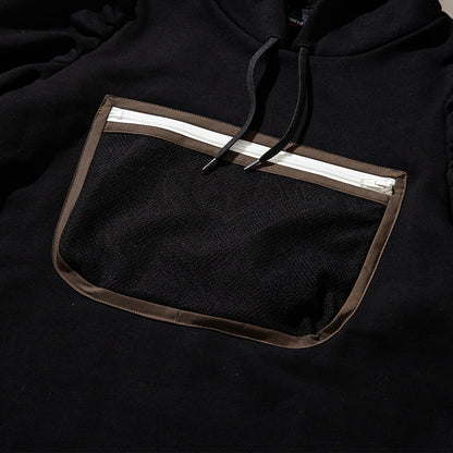 NON TOKYO MESH POCKET PUFFSLEEVE ONE-PIECE ノントーキョー メッシュ ポケット パフスリーブ ワンピース NON-26S-0213【レディース メッシュポケット 通気性 パーカーワンピース 26SS】