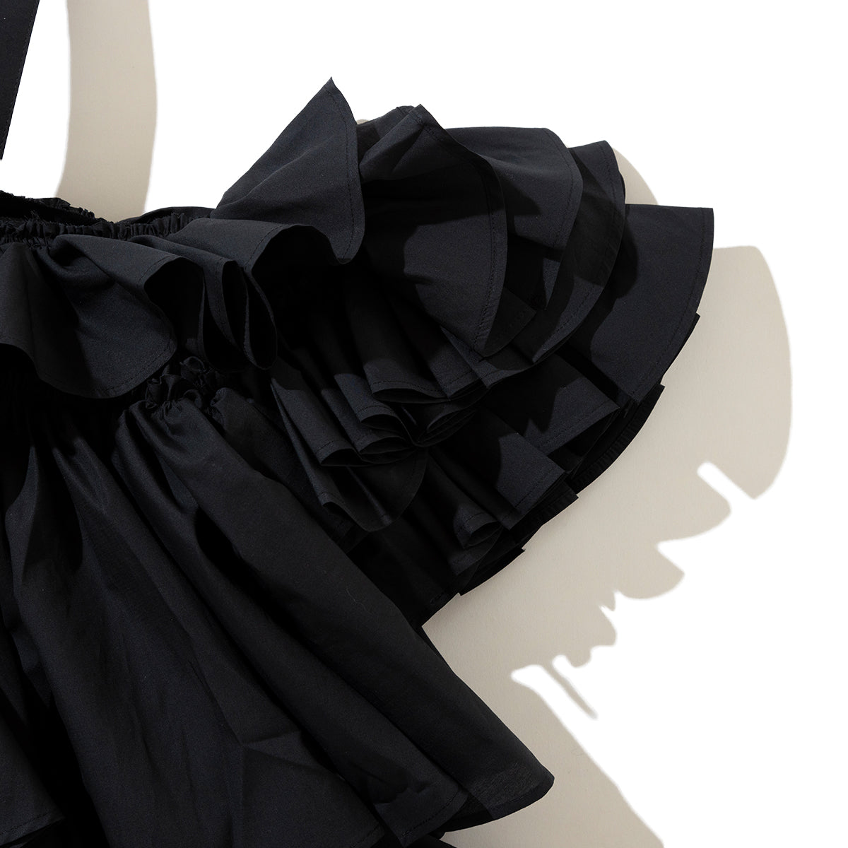 naokitomizuka Volume camisole blouse ナオキトミヅカ ボリューム キャミソール ブラウス GRNTB024【レディース コットン100% フリル ブラウス 26SS】