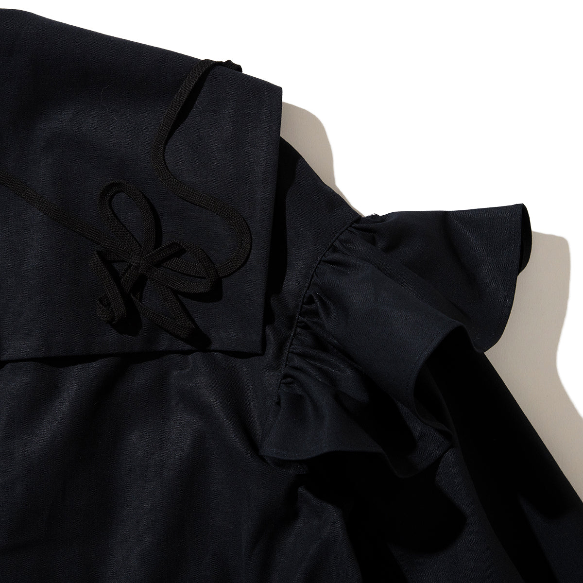 naokitomizuka embroidery Sailor collar jacket ナオキトミヅカ エンブロイダリー セーラーカラー ジャケット GRNTJ009【レディース コットン素材 シャツジャケット フリル 26SS】