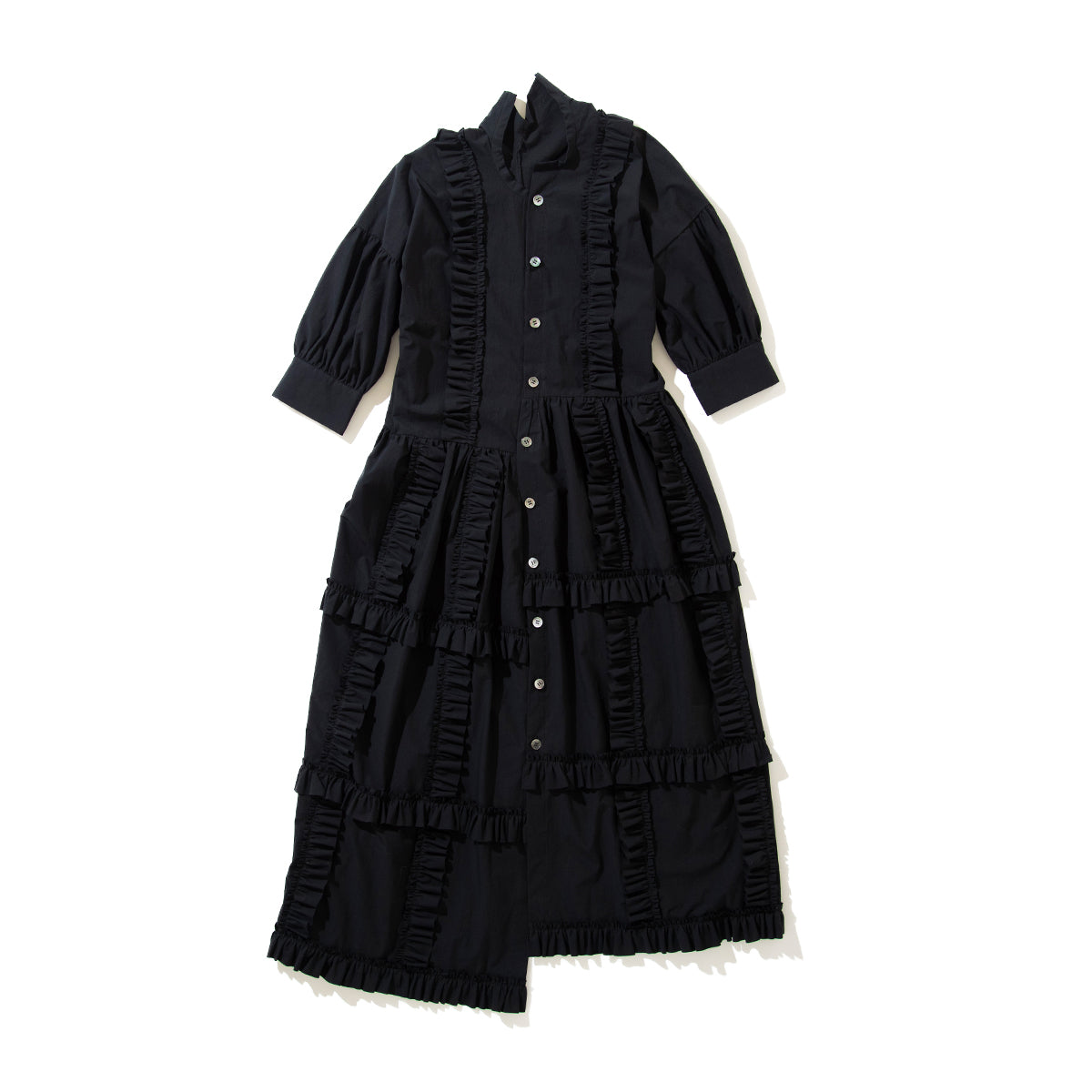 naokitomizuka Design 2WAY dress ナオキトミヅカ デザイン 2WAY ドレス GRNTO012【レディース コットン素材 ワンピース 2WAY 26SS】