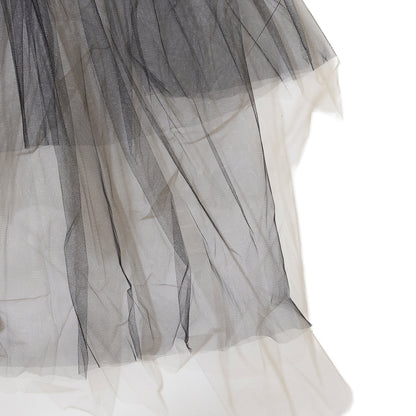 naokitomizuka Sleeveless tulle dress ナオキトミヅカ スリーブレス チュール ドレス GRNTO015【レディース ワンピース チュール フリル 26SS】