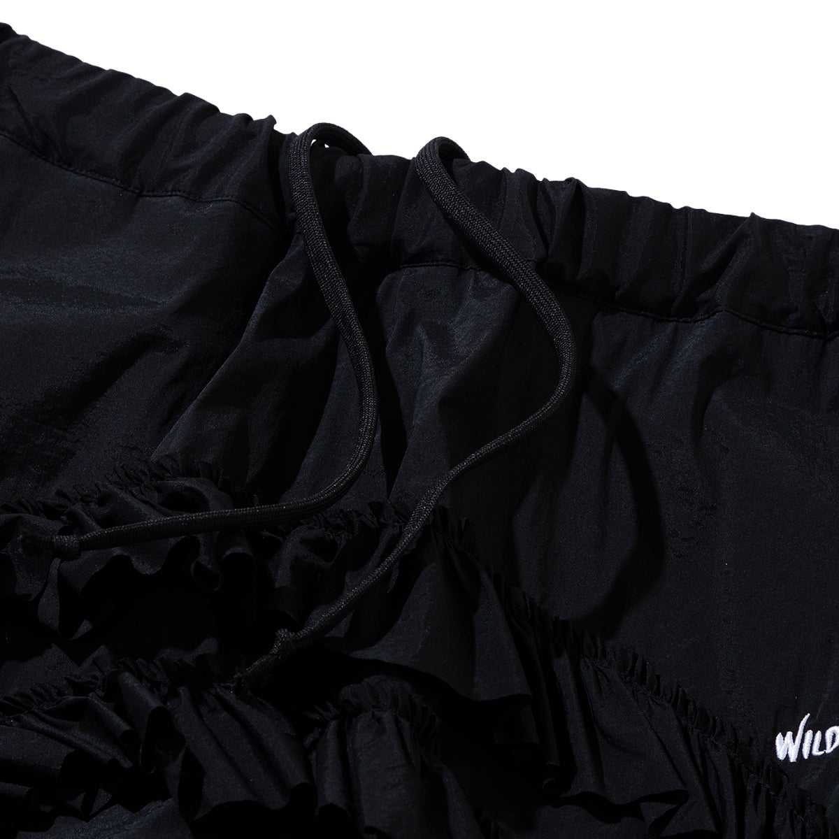 naokitomizuka WILD THINGS frilled pants ナオキトミヅカ ワイルドシングス フリルド パンツ GRNTP010【レディース コラボ フリル ポケット 26SS】