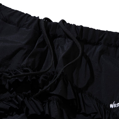 naokitomizuka WILD THINGS frilled pants ナオキトミヅカ ワイルドシングス フリルド パンツ GRNTP010【レディース コラボ フリル ポケット 26SS】