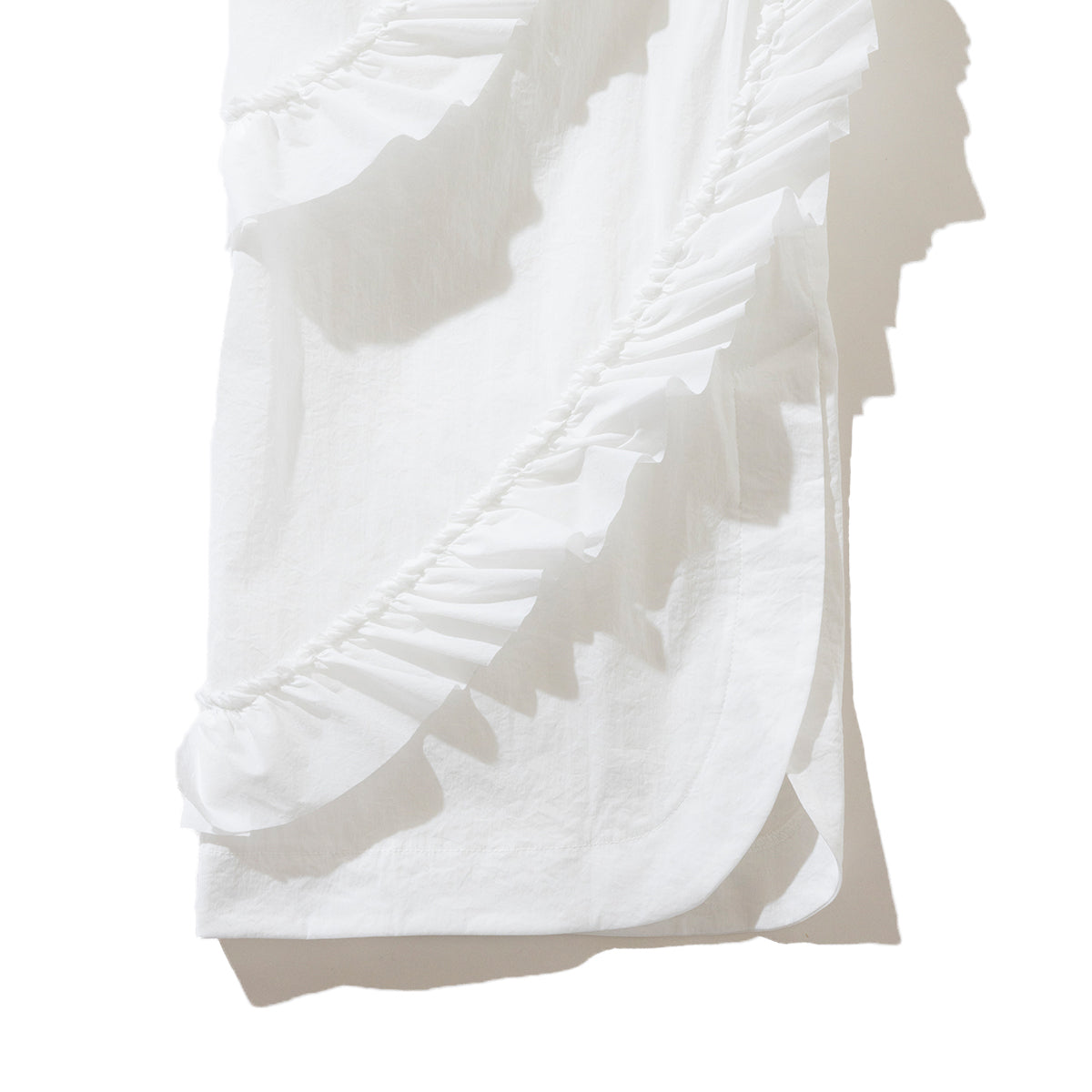 naokitomizuka WILD THINGS frilled pants ナオキトミヅカ ワイルドシングス フリルド パンツ GRNTP010【レディース コラボ フリル ポケット 26SS】