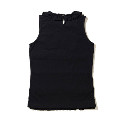 naokitomizuka WILD THINGS frilled tank top ナオキトミヅカ ワイルドシングス フリルド タンクトップ GRNTT026【レディース コラボ フリル 発泡プリント 26SS】