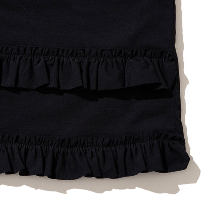 naokitomizuka WILD THINGS frilled tank top ナオキトミヅカ ワイルドシングス フリルド タンクトップ GRNTT026【レディース コラボ フリル 発泡プリント 26SS】