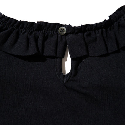 naokitomizuka WILD THINGS frilled tank top ナオキトミヅカ ワイルドシングス フリルド タンクトップ GRNTT026【レディース コラボ フリル 発泡プリント 26SS】
