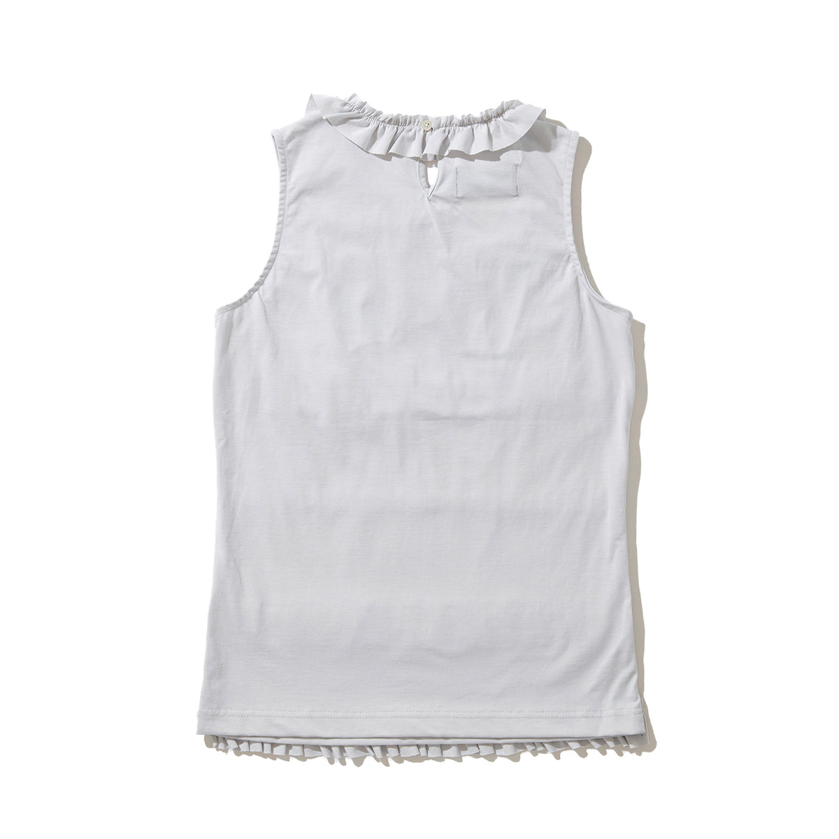 naokitomizuka WILD THINGS frilled tank top ナオキトミヅカ ワイルドシングス フリルド タンクトップ GRNTT026【レディース コラボ フリル 発泡プリント 26SS】