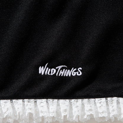 naokitomizuka WILD THINGS Sailor collar hoodie ナオキトミヅカ ワイルドシングス セーラーカラー フーディー GRNTT027【レディース コラボ ポリエステル100% フリル ドローコード 26SS】