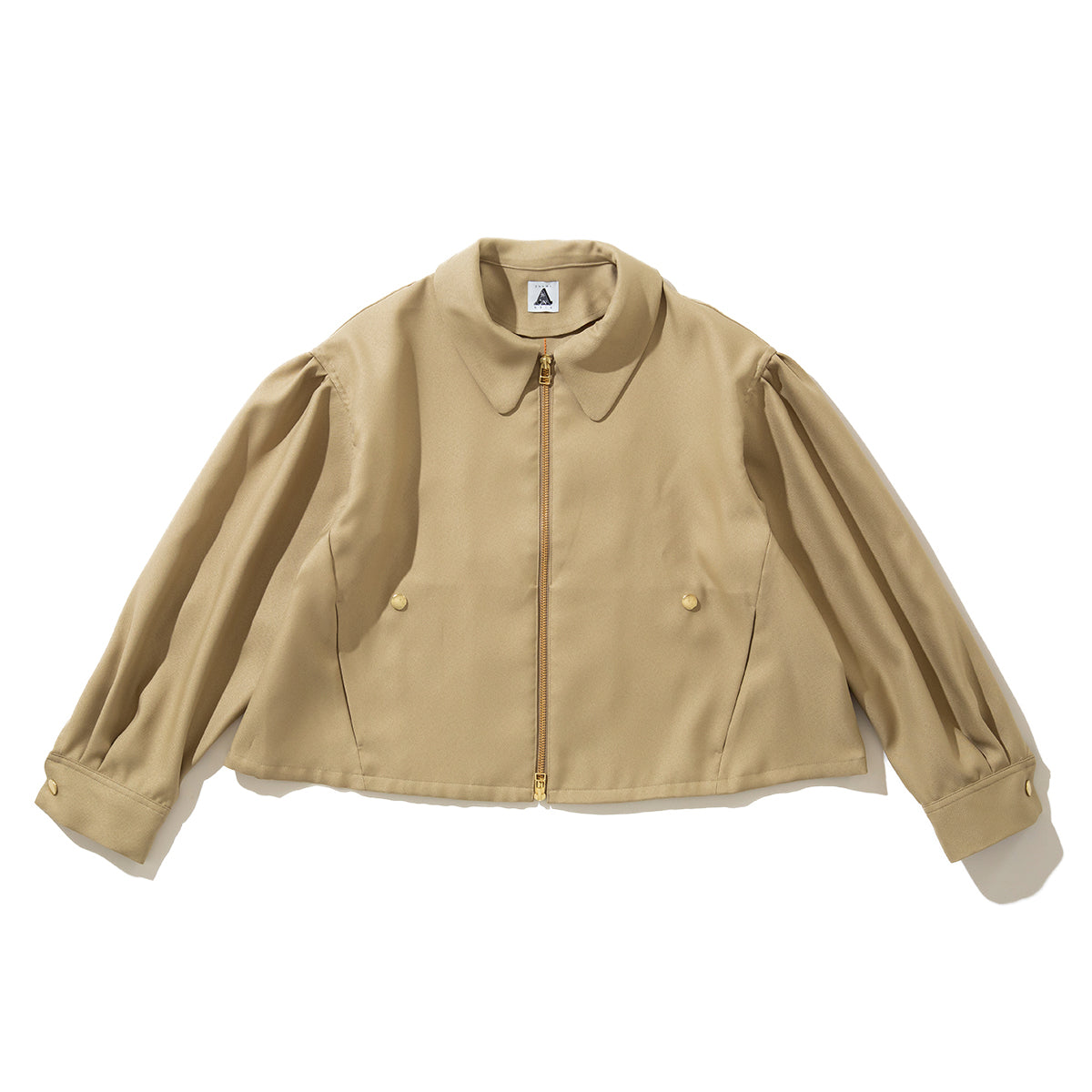 YuumiARIA ZIP EMROIDERY JACKET ユウミアリア ジップ エンブロイダリー ジャケット 261-AJ013【レディース スプリングジャケット トラックジャケット 軽アウター 26SS】