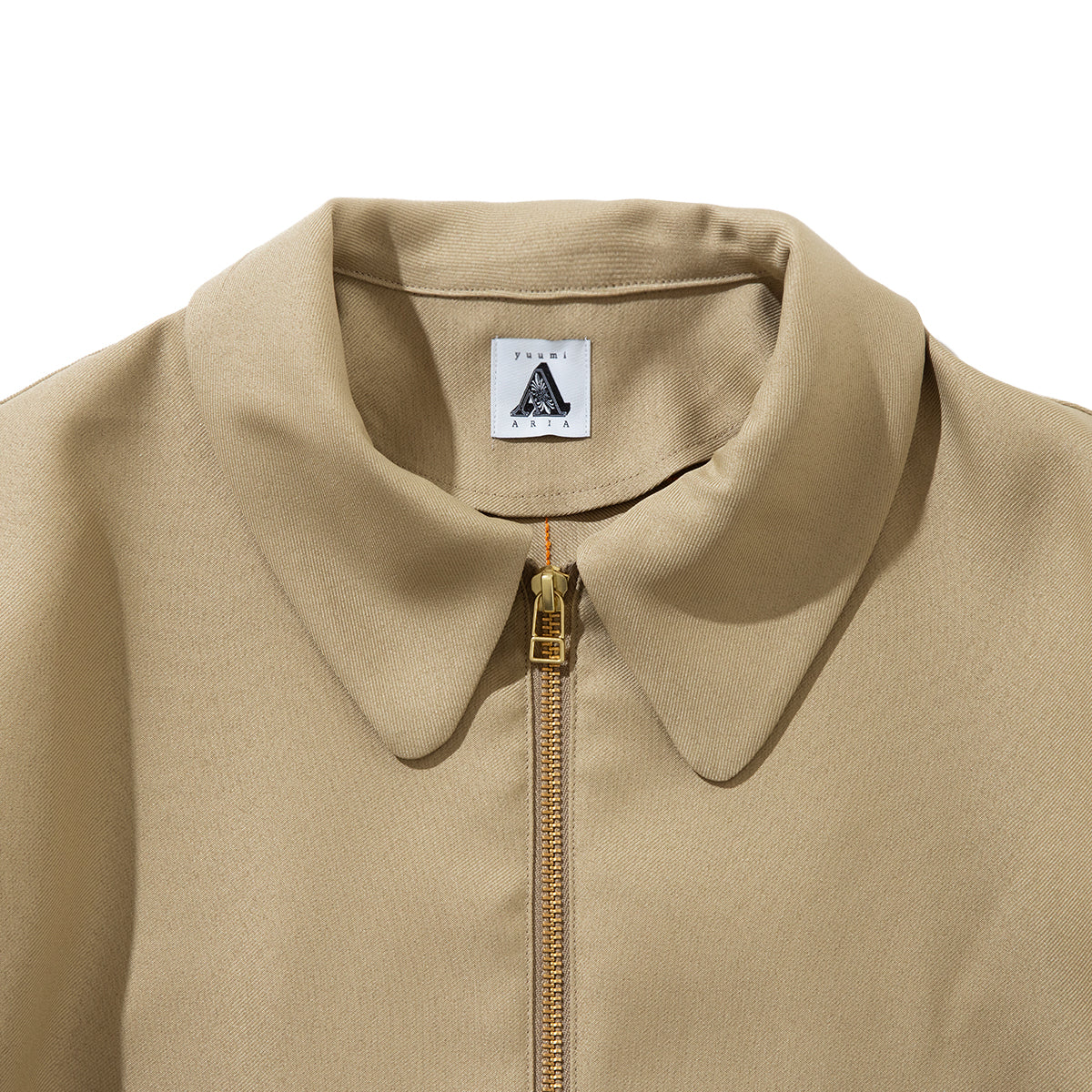 YuumiARIA ZIP EMROIDERY JACKET ユウミアリア ジップ エンブロイダリー ジャケット 261-AJ013【レディース スプリングジャケット トラックジャケット 軽アウター 26SS】