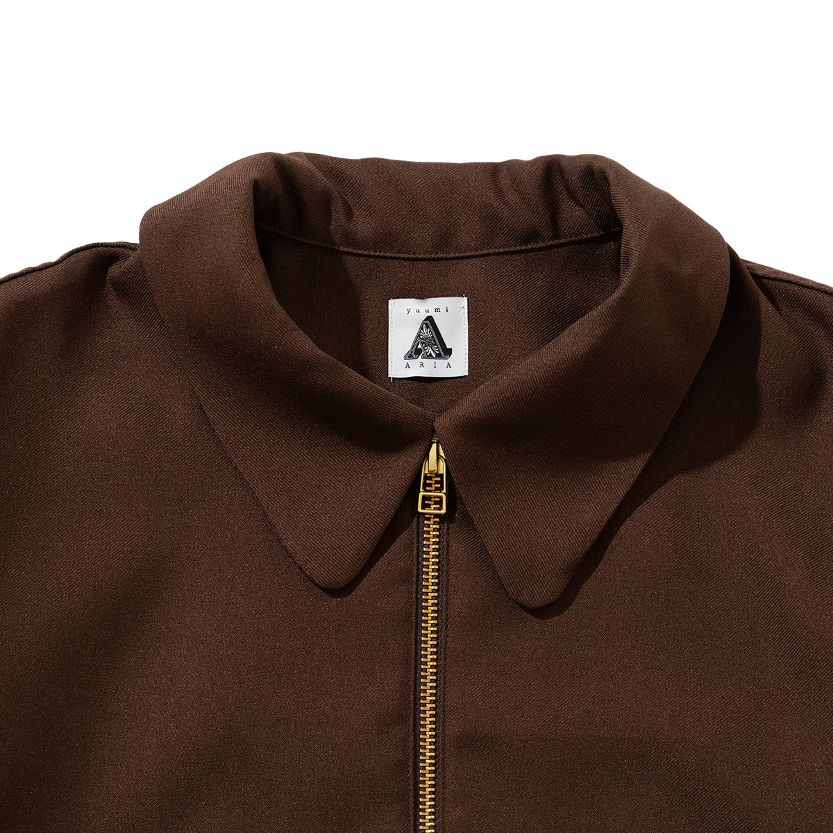 YuumiARIA ZIP EMROIDERY JACKET ユウミアリア ジップ エンブロイダリー ジャケット 261-AJ013【レディース スプリングジャケット トラックジャケット 軽アウター 26SS】