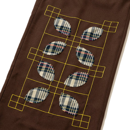 YuumiARIA EMBROIDERY BIG PANTS ユウミアリア エンブロイダリー ビッグ パンツ 261-AS014【レディース スプリングパンツ トラックパンツ カジュアルパンツ 26SS】