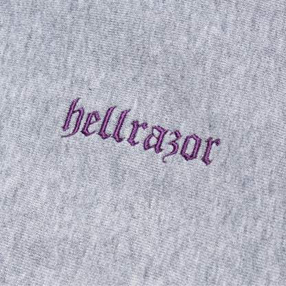 Hellrazor COIN EMBOSS FULL ZIP HOODIE ヘルレイザー コイン エンボス フルジップ フーディー 01126QS0201【メンズ 綿100％ フーディー ジップ 26SS】