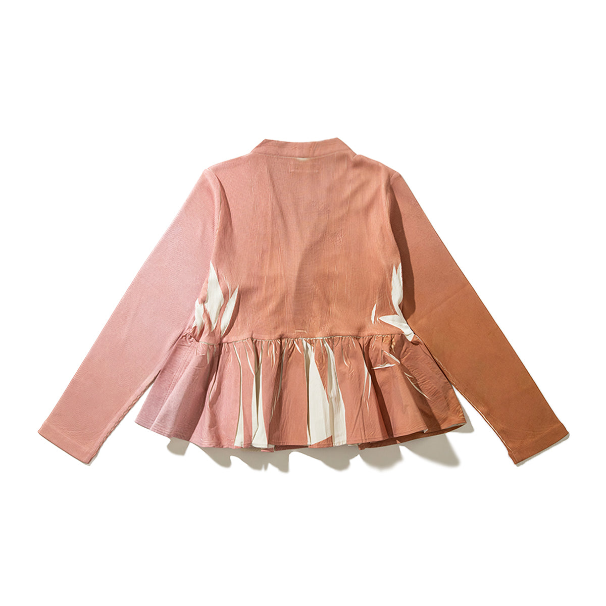 NON TOKYO DIRECT PRINT RIB GATHER CARDIGAN ノントーキョー ダイレクト プリント リブ ギャザー カーディガン NON-26S-0205【レディース カーディガン フレアシルエット ポリエステル素材 26SS】
