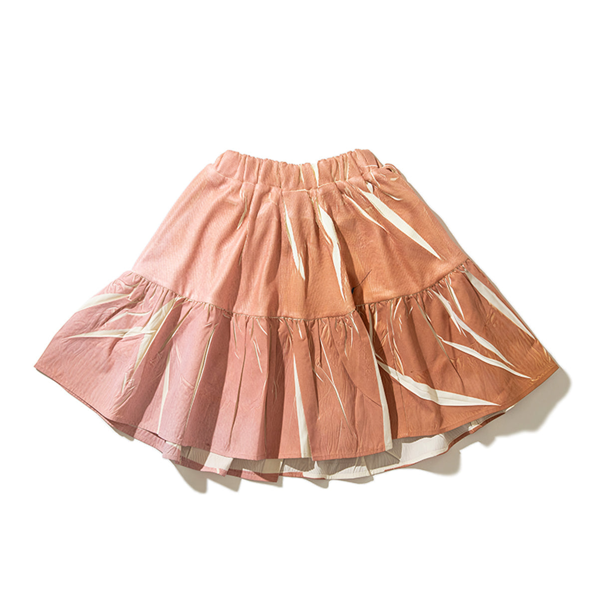 NON TOKYO DIRECT PRINT RIB GATHER MINI SKIRT ノントーキョー ダイレクト プリント リブ ギャザー ミニ スカート NON-26S-0206【レディース ギャザースカート フレアシルエット ポリエステル素材 26SS】