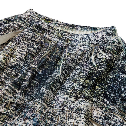 NON TOKYO DIRECT PRINT RIB GATHER LONG SKIRT ノントーキョー ダイレクト プリント リブ ギャザー ロング スカート NON-26S-0207【レディース ギャザースカート フリル ポリエステル素材 26SS】