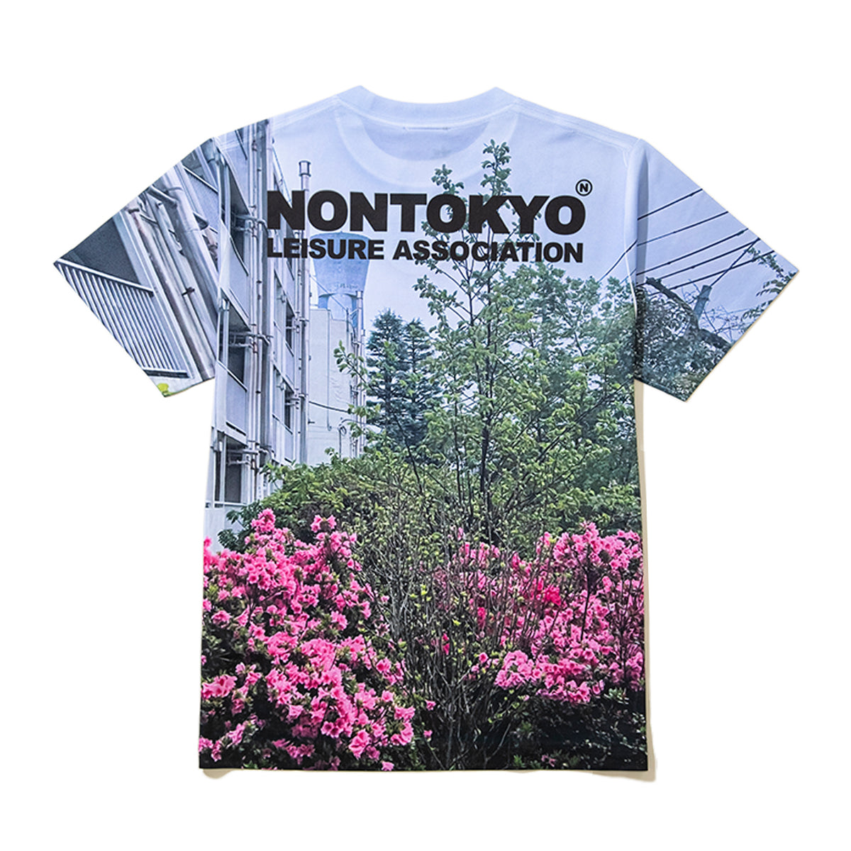 NON TOKYO DIRECT PRINT T-SHIRT ノントーキョー ダイレクト プリント ティーシャツ NON-26S-0326【レディース 半袖 プリントデザイン ポリエステル素材 26SS】