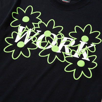 NON TOKYO WORK PRINT SHORT T-SHIRT ノントーキョー ワーク プリント ショート ティーシャツ NON-26S-0336【レディース 半袖 グラフィック コットン100% 26SS】